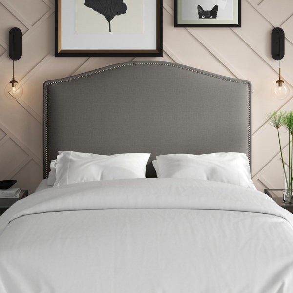 Mercury Row® Snowhill Upholstered Panel Headboard & Reviews Wayfair